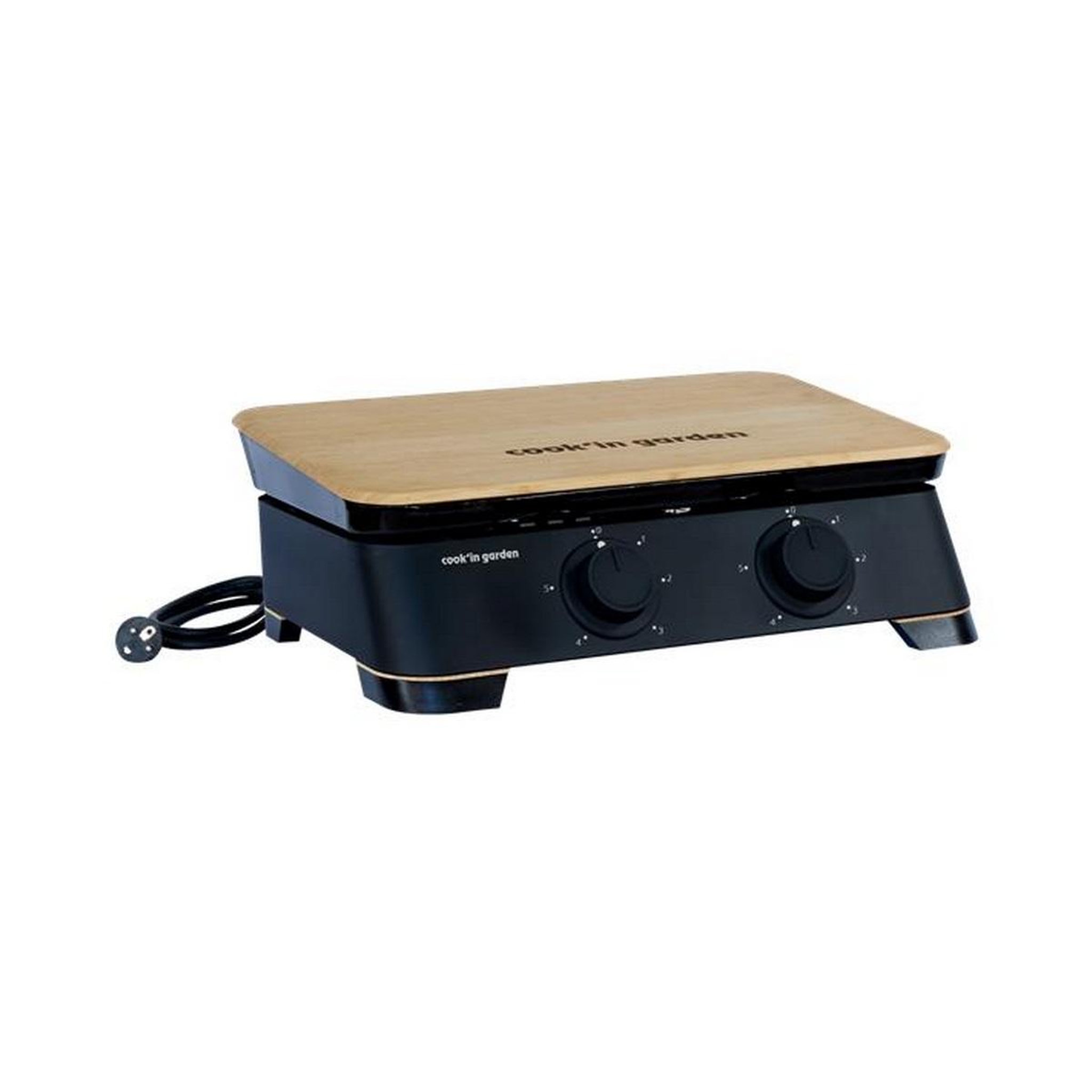 COOK IN GARDEN Plancha électrique 2500w 56.5x36.5cm - PE005