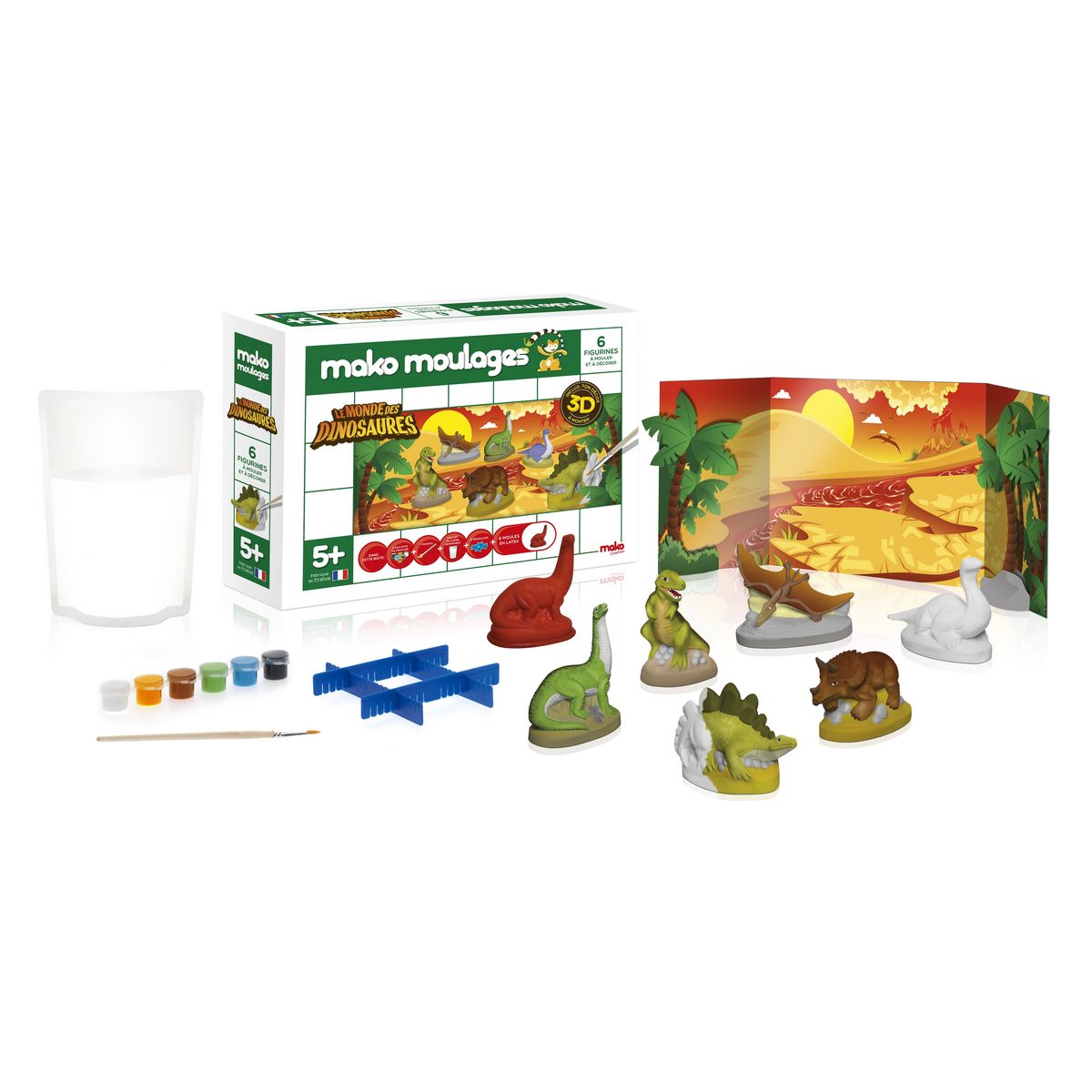 DUJARDIN Mako Moulages - Le monde des dinosaures