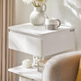 Voir la diapositive 5 : SOBUY SoBuy - Table De Chevet à un tiroir - Moderne - FBT49