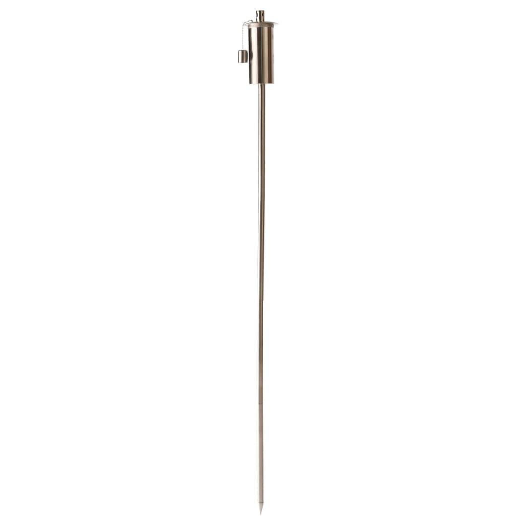 Voir la diapositive 1 : ESSCHERT DESIGN Esschert Design Torche a huile sur piquet Acier inoxydable