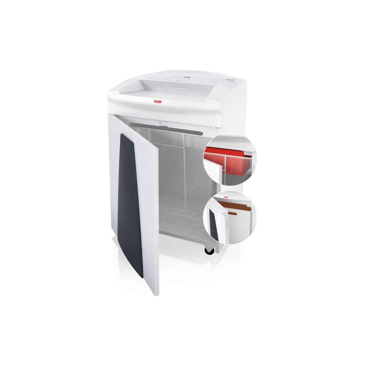 Hsm Destructeur de documents 21-22 feuilles coupe particules 4.5x30mm - 1923111