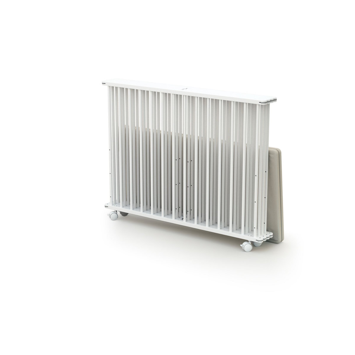 Parc bois pliant WEBABY blanc