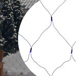 VIDAXL Filet lumineux bleu de Noël 4x4 m 544 LED Interieur/exterieur