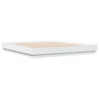 Voir la diapositive 3 : VIDAXL Cadre de lit sans matelas blanc 200x200 cm