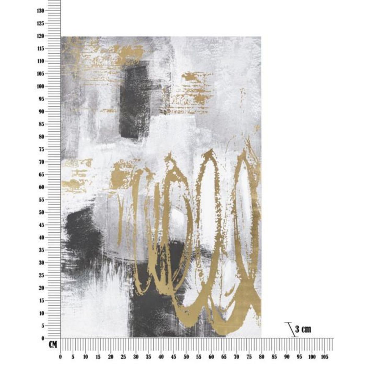 Paris Prix Toile Imprimée Déco  Toty  80x120cm Multicolore