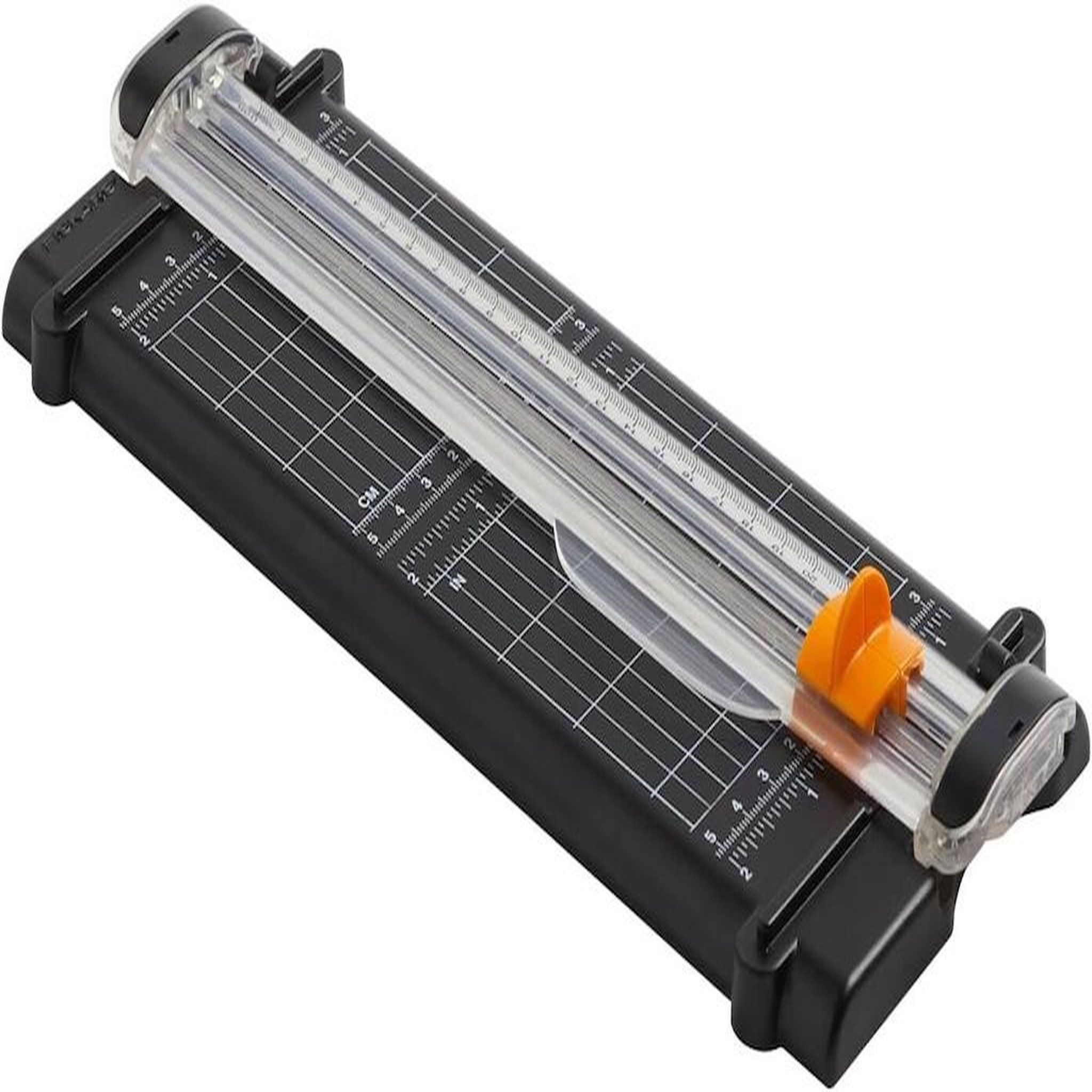 Fiskars Massicot portable - surecut tripletrack 22,8 cm a5 - coupe papier précise bureau et loisirs créatifs