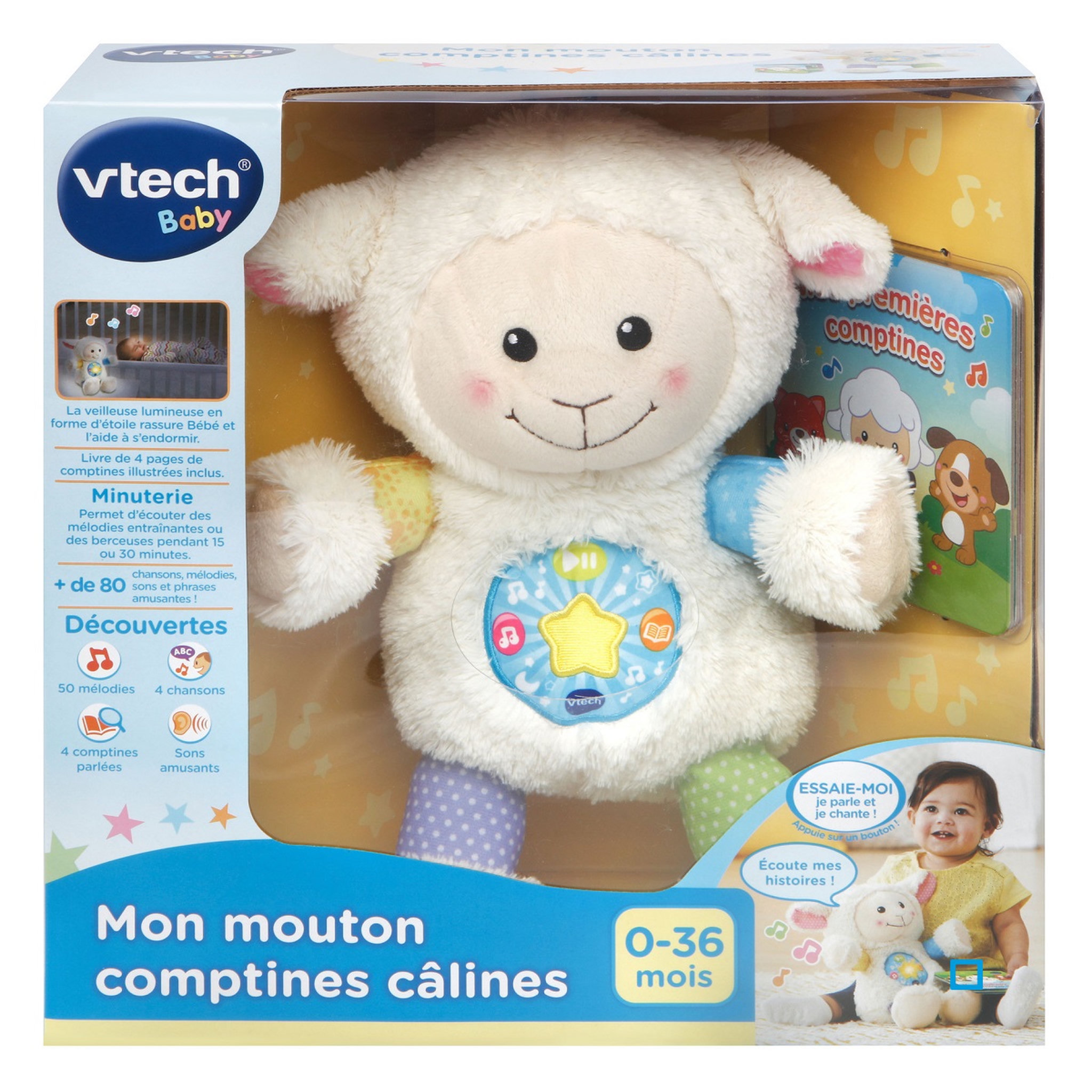 Voir la diapositive 2 : VTECH Mon mouton comptines calines 