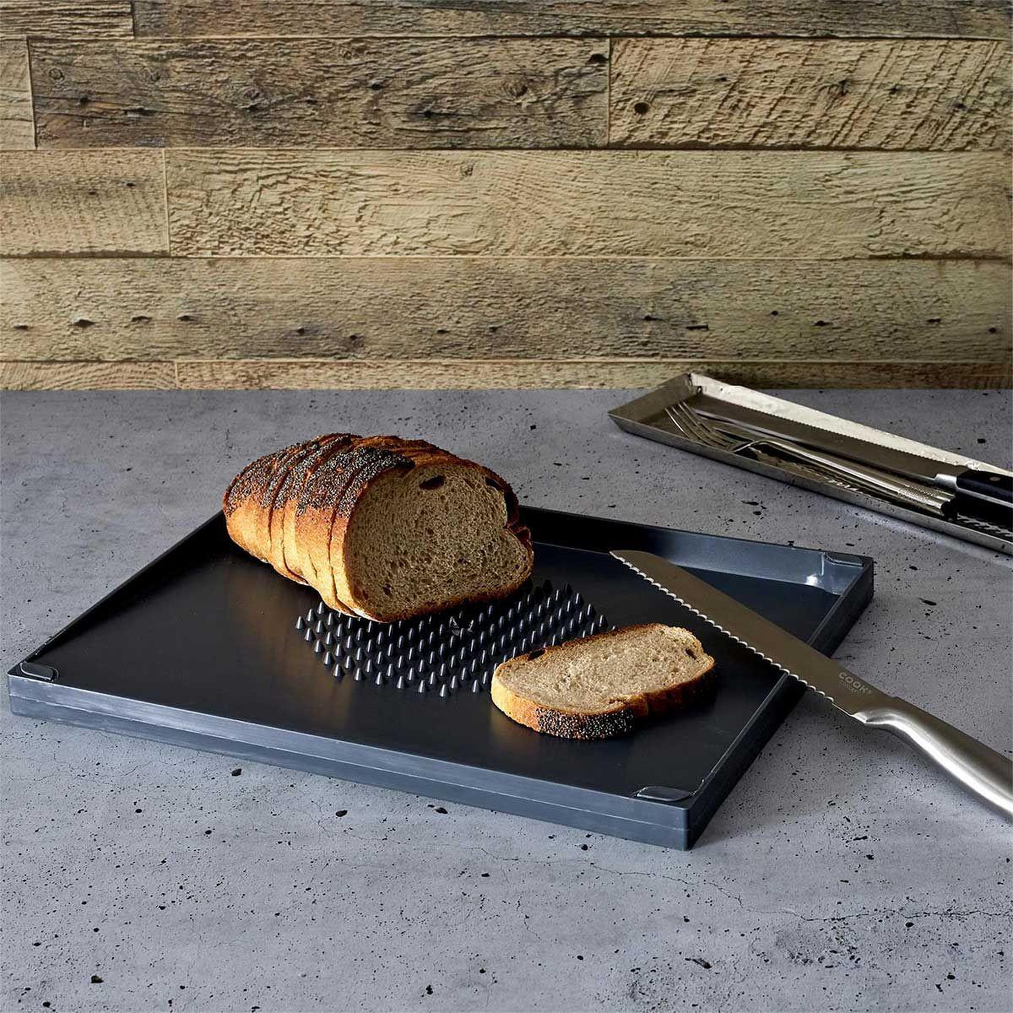 Voir la diapositive 3 : COOK CONCEPT Couteau à Pain en Acier  Inox  33cm Argent