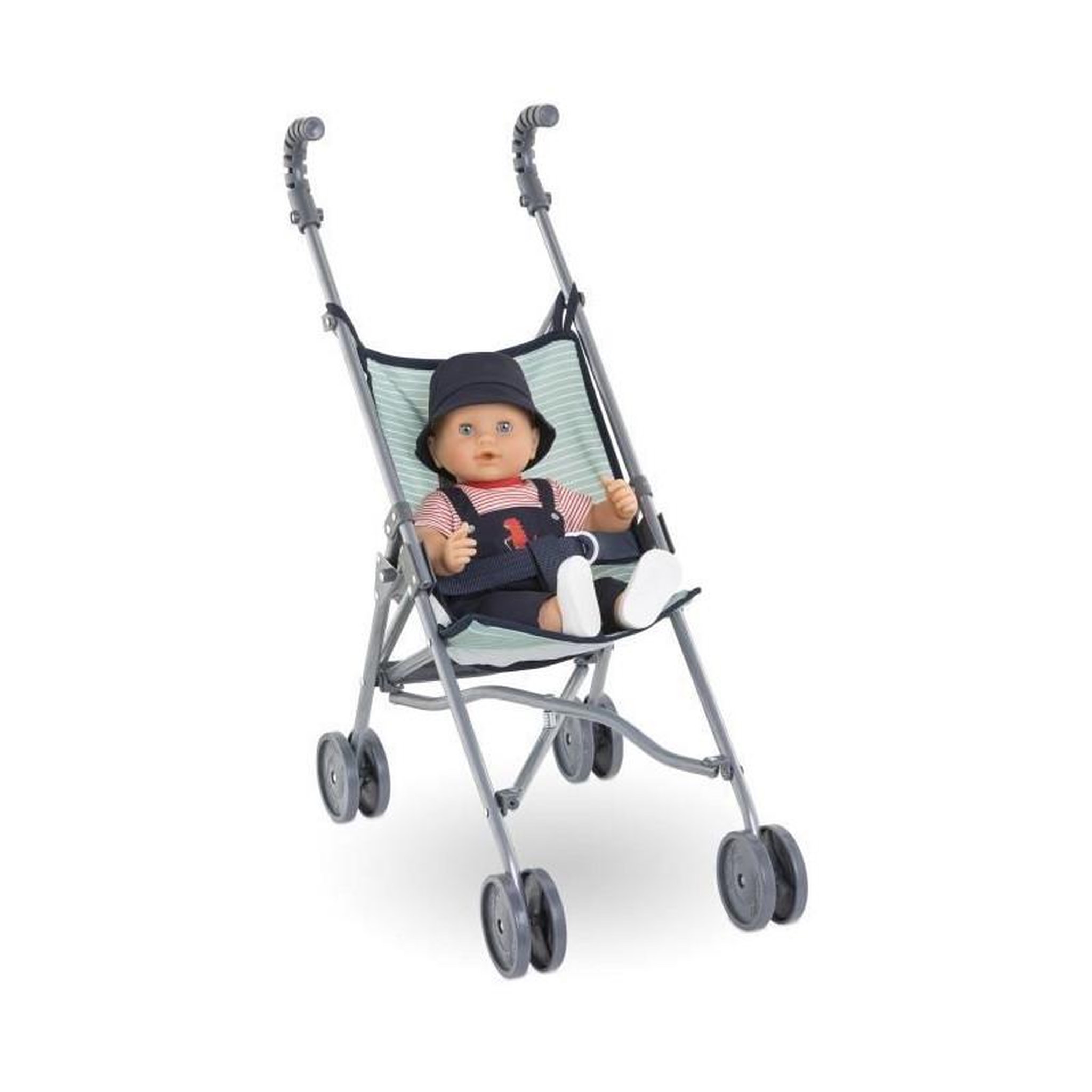 Voir la diapositive 5 : COROLLE Poussette Canne Sauge pour poupon 36/42/52 cm