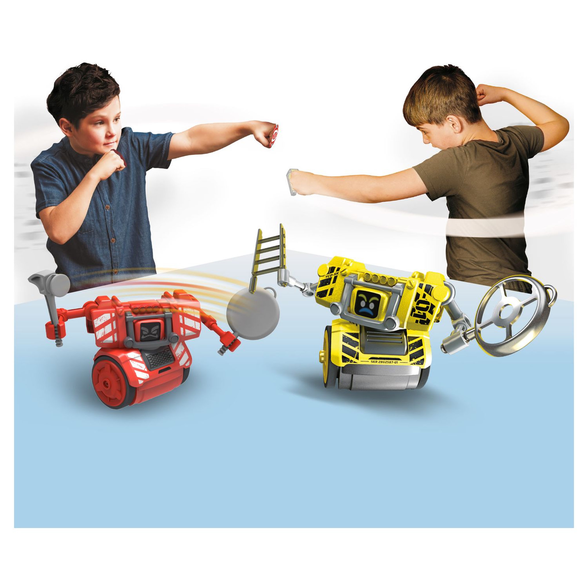 Voir la diapositive 2 : SILVERLIT Jeu Ycoo Robot Street Kombat Bi Pack