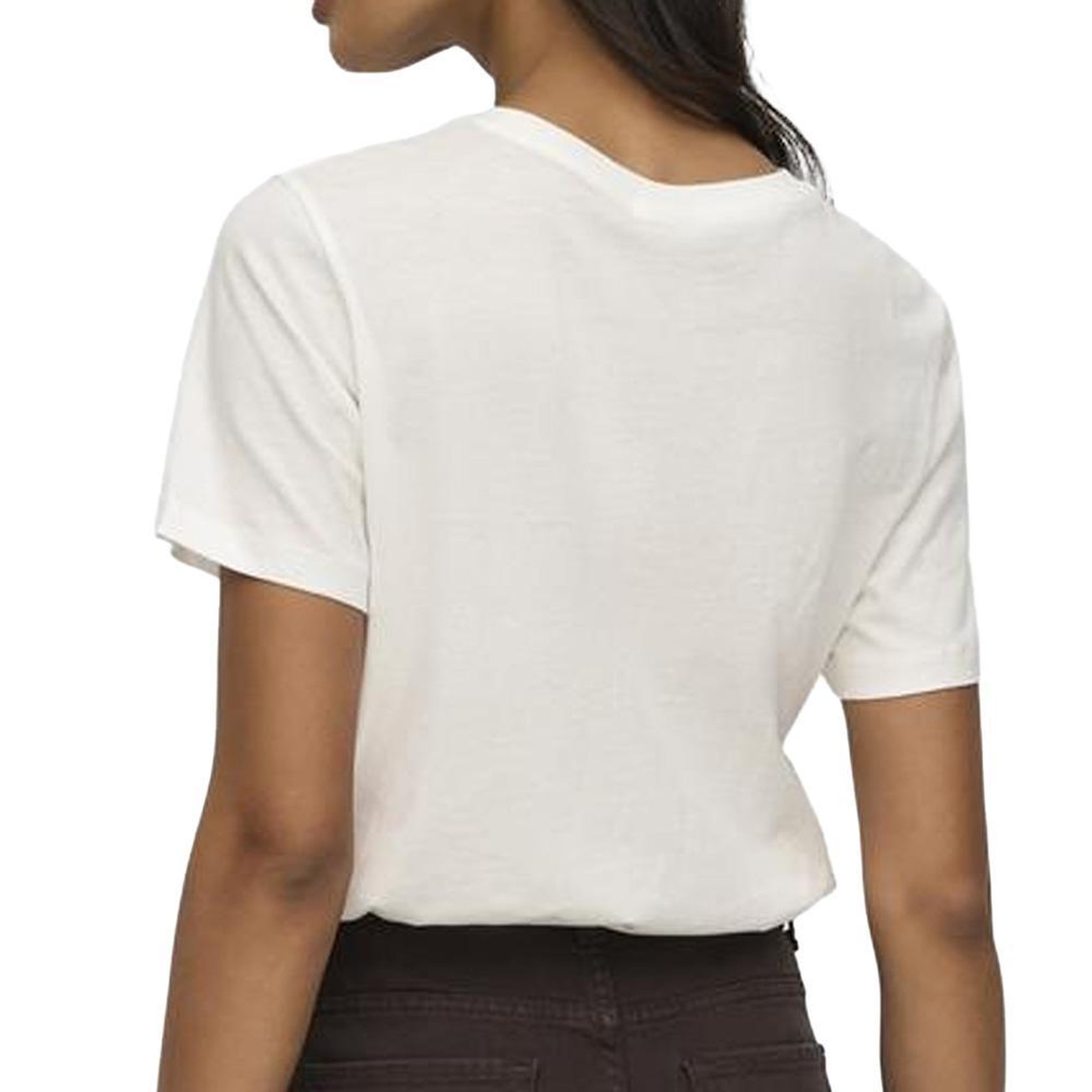 Voir la diapositive 2 : JACQUELINE DE YONG T-Shirt Blanc/Rouge/Bleu Femme JDY Lima