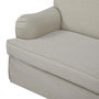 Voir la diapositive 5 : MARKET24 LUZ Canapé convertible - Tissu Beige - L 206 x P 95 x H 81 cm