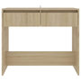 Voir la diapositive 5 : VIDAXL Table console chene sonoma 89x41x76,5 cm bois d'ingenierie