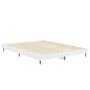 Voir la diapositive 5 : VIDAXL Cadre de lit sans matelas blanc 135x190 cm bois d'ingenierie