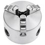 Voir la diapositive 3 : VIDAXL Mandrin de tour auto-centrant a 3 machoires 80 mm Acier