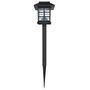 Voir la diapositive 2 : VIDAXL Ensemble de 12 lampes LED solaires avec piquet 8,6x8,6x38 cm