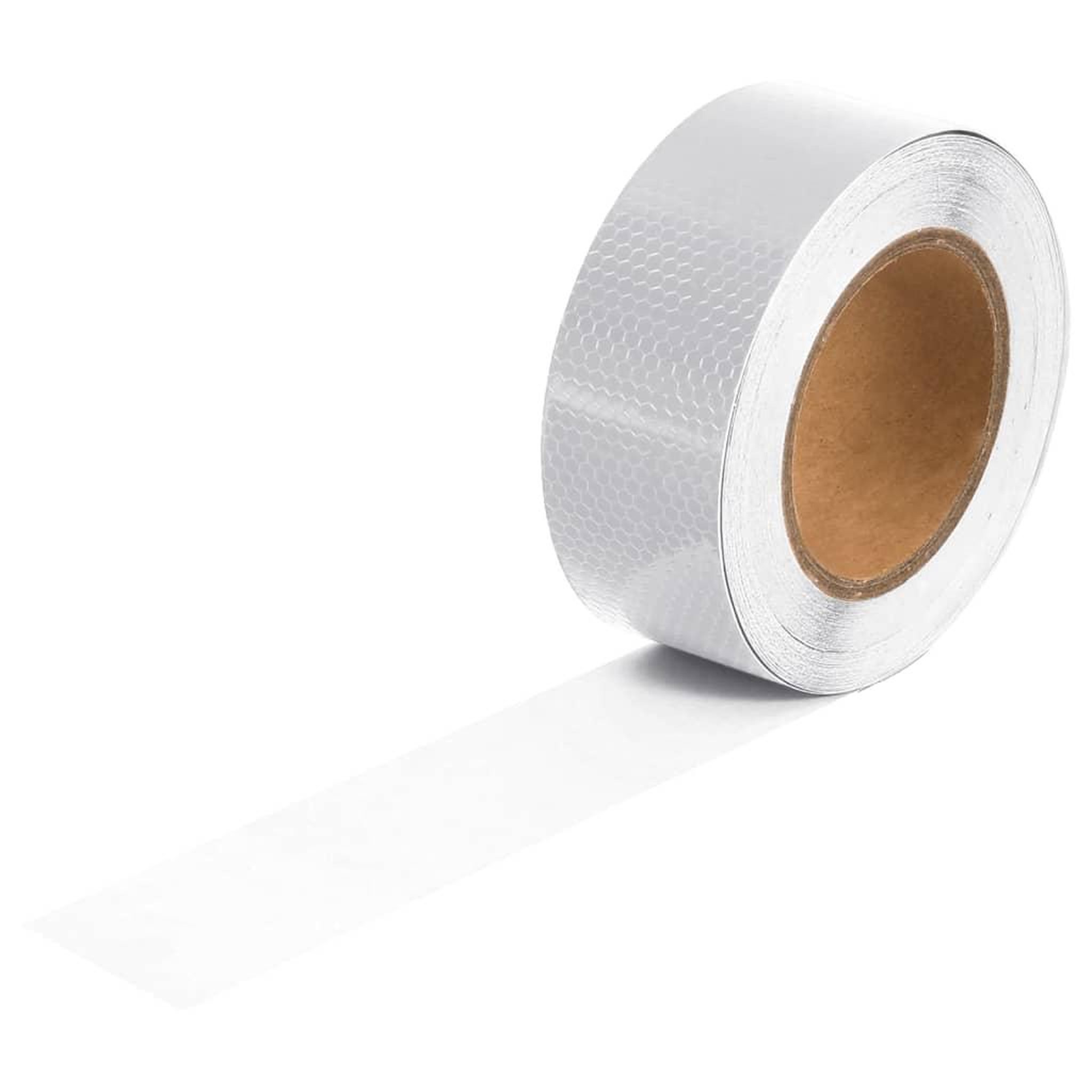 Voir la diapositive 5 : VIDAXL Bande reflechissante Blanc 5 cmx20 m PVC