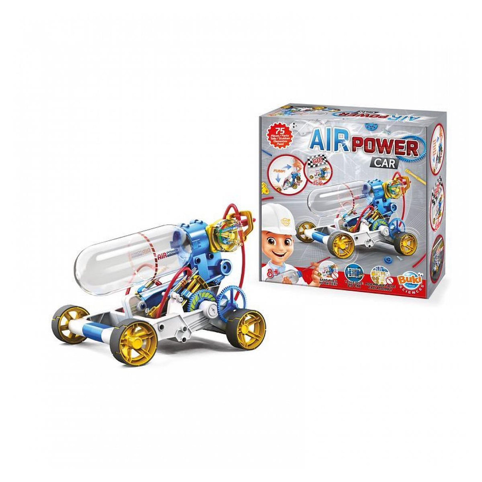 Voir la diapositive 3 : BUKI Véhicule à air comprime power car