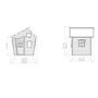 Voir la diapositive 5 : EXIT TOYS Maisonnette en bois pour enfants Crooky 100 - Exit Toys