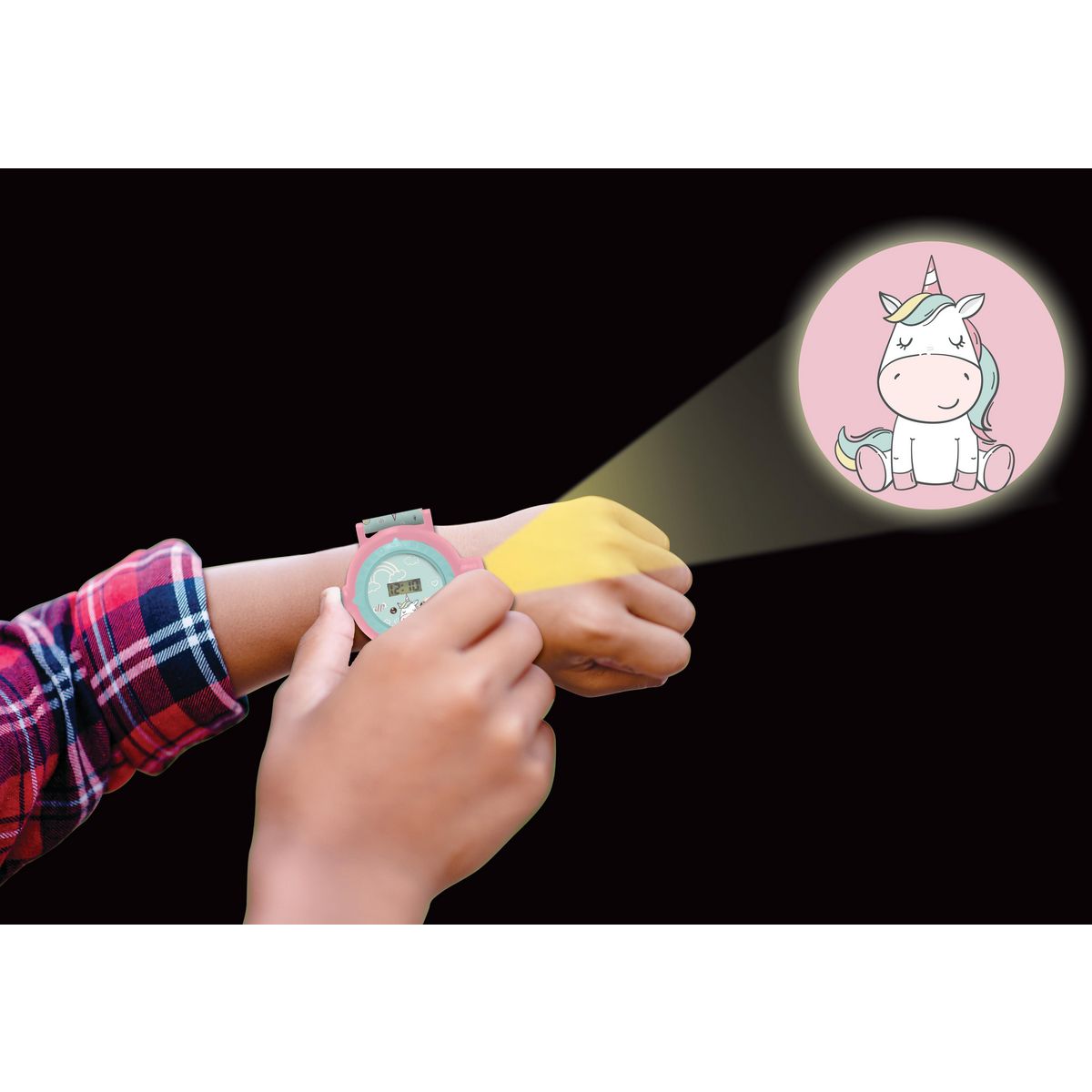 Lexibook Montre digitale avec projection Licorne