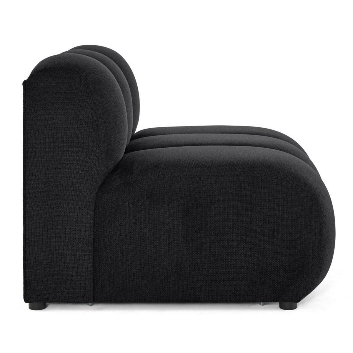 LISA DESIGN Debbie - module d'assise en tissu texturé