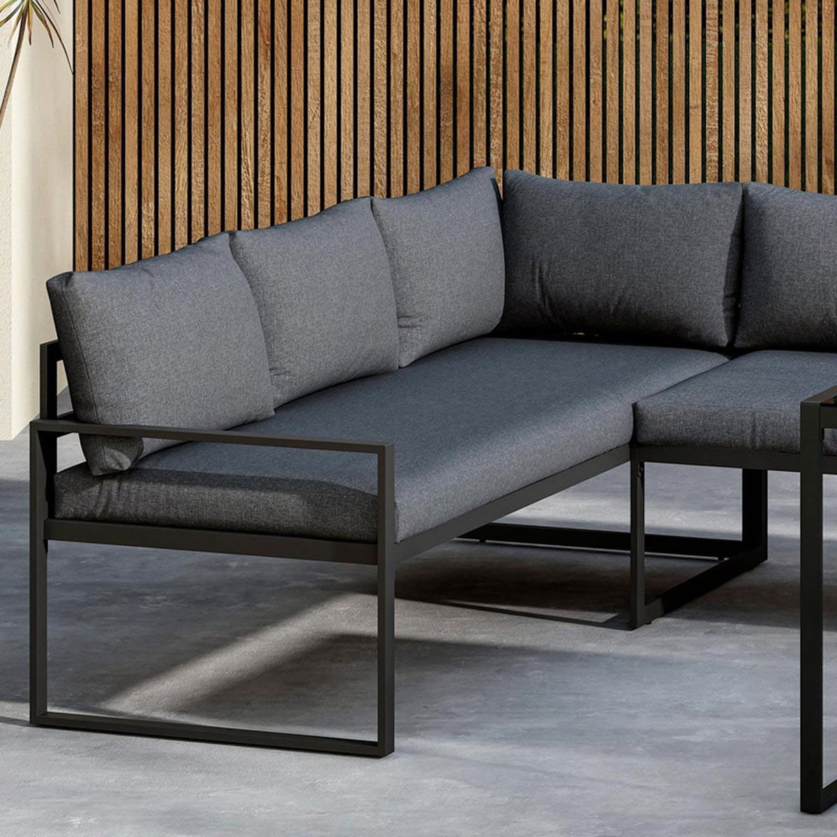 Paris Prix Salon d'Angle de Jardin  Zingaro  241cm Noir