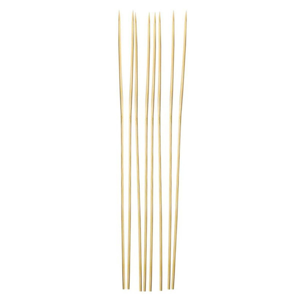 Paris Prix Lot de 100 Piques à Brochette  Bois  30cm Naturel