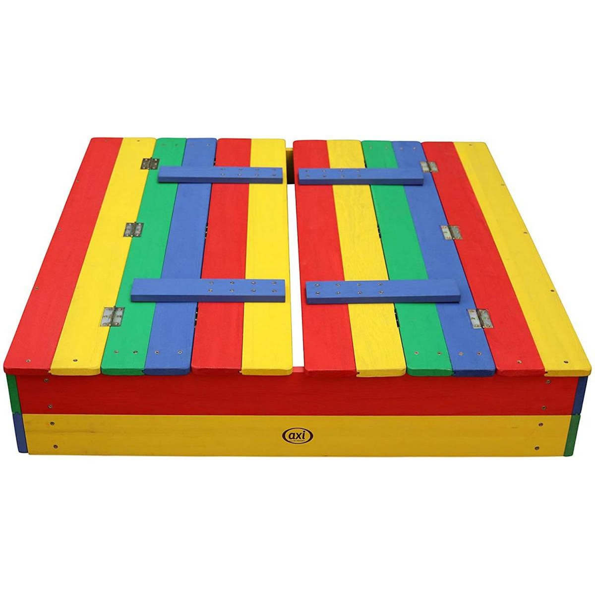 Axi House AXI ELLA Bac a sable avec bancs Arc en ciel 100x95x20cm