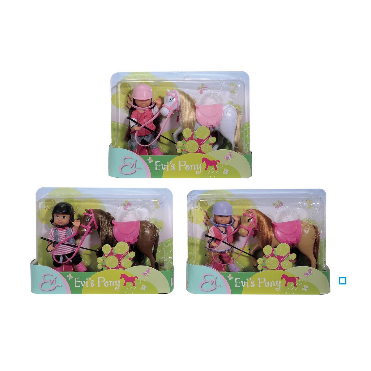 SMOBY Poupée Evi Love Poney