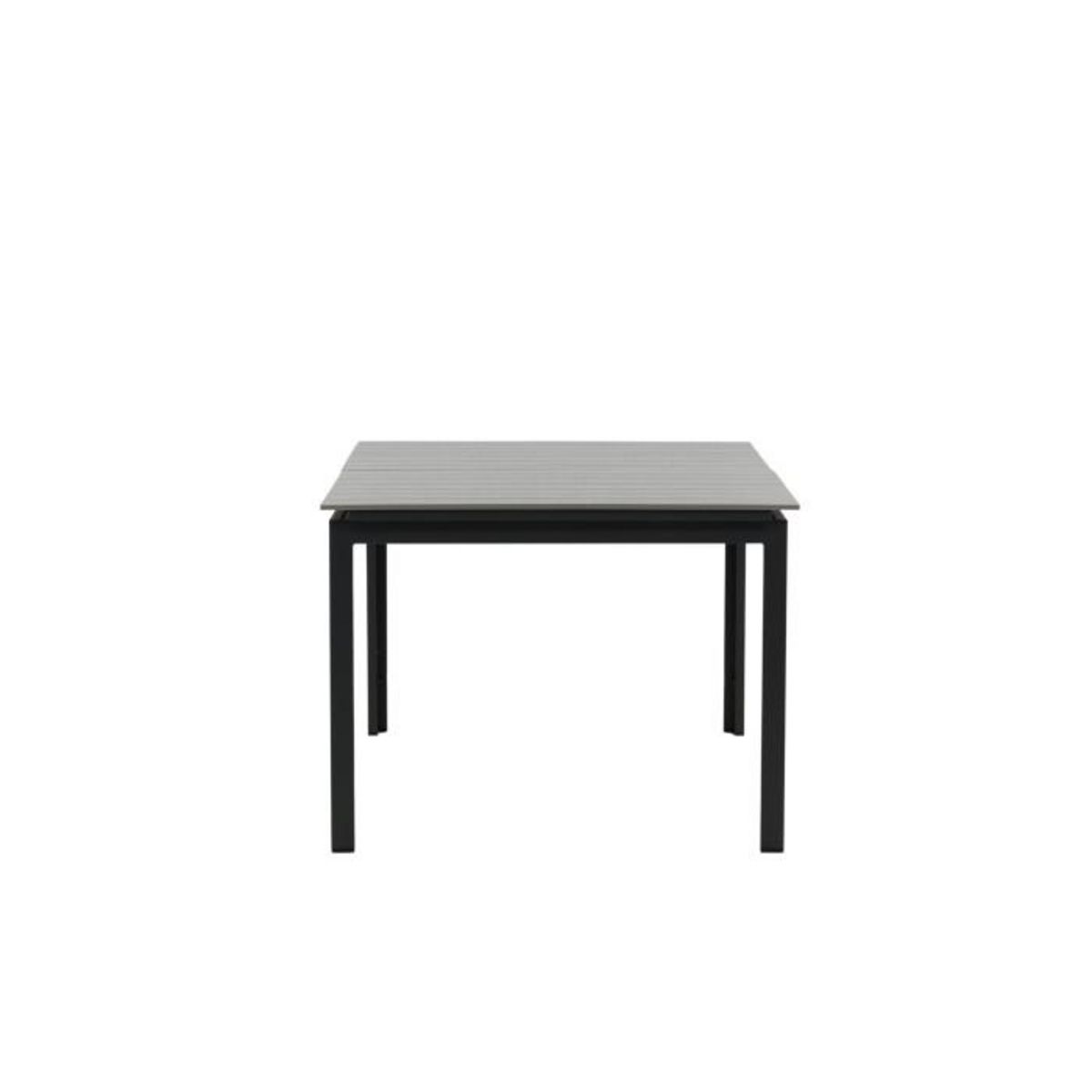 Paris Prix Table de Jardin Extensible  Levels  160-240cm Noir