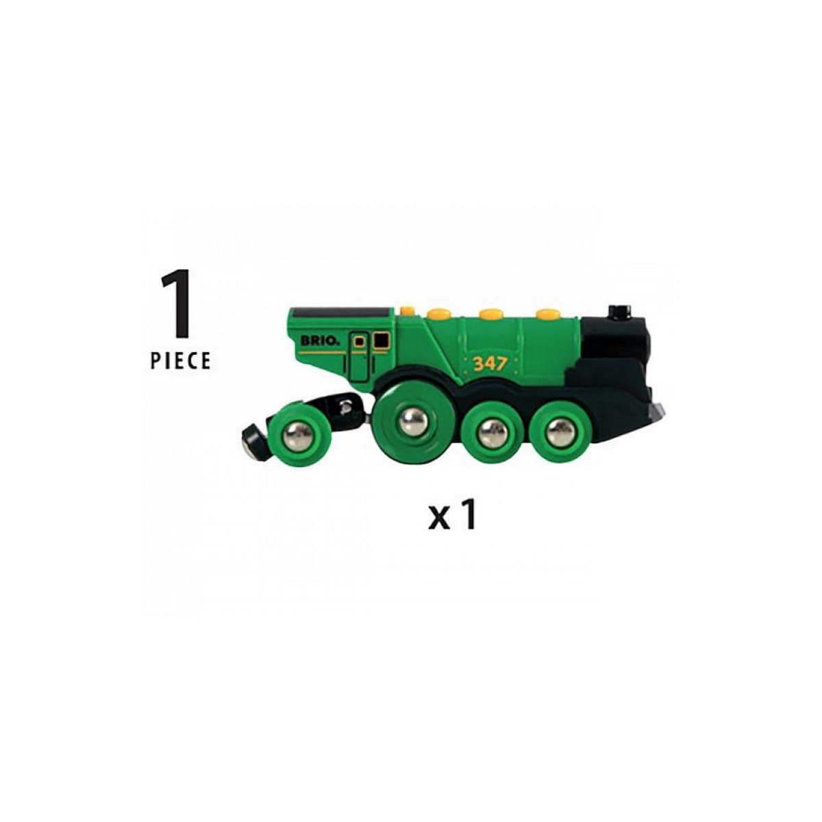 Brio 33593 Locomotive Verte Puissante a Piles