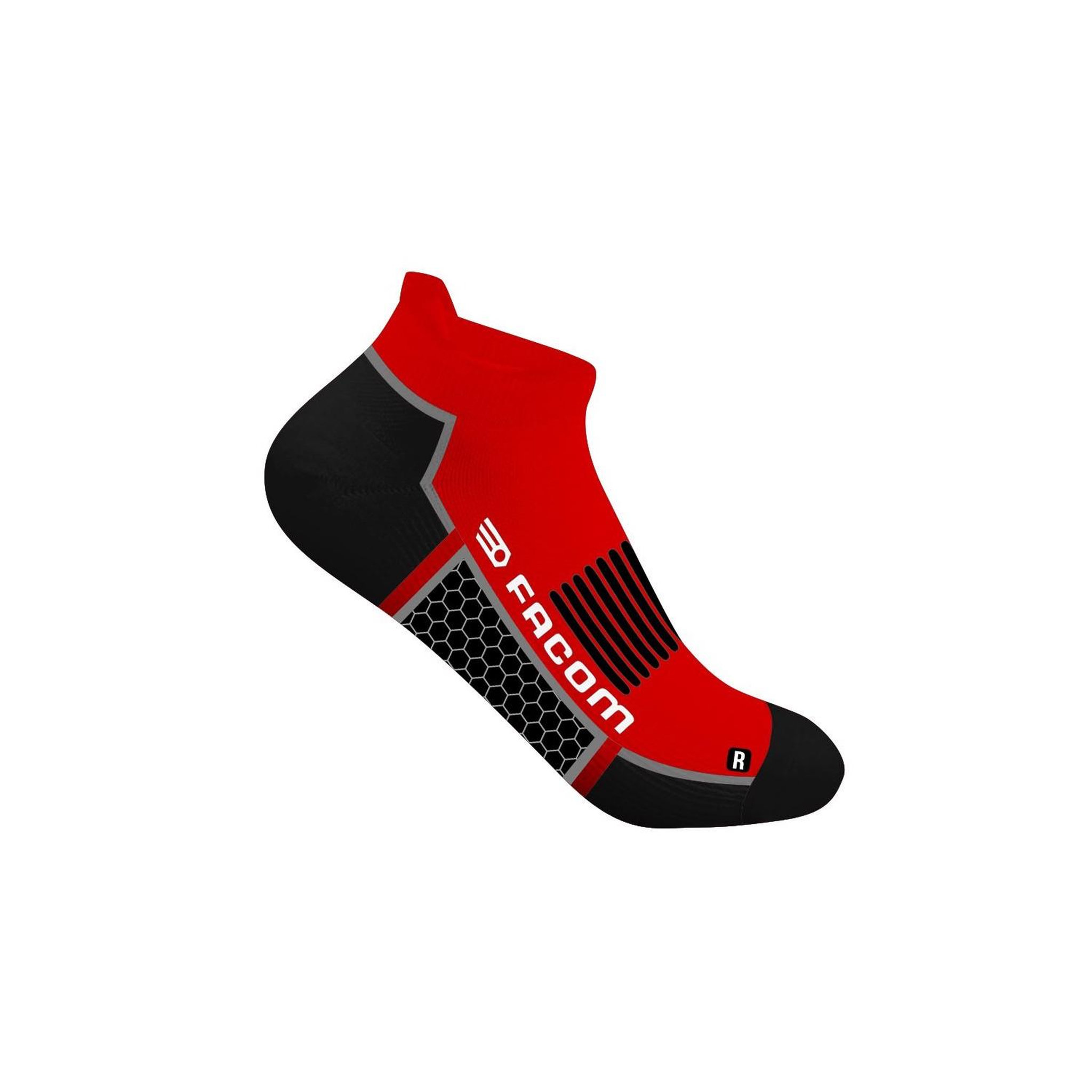 Voir la diapositive 3 : FACOM Lot de 4 paires de chaussettes de travail courtes hexa