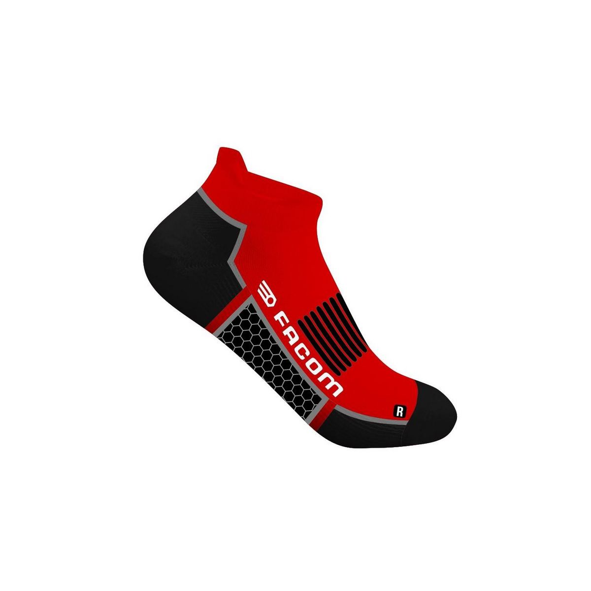 FACOM Lot de 4 paires de Chaussettes de travail courtes Hexa