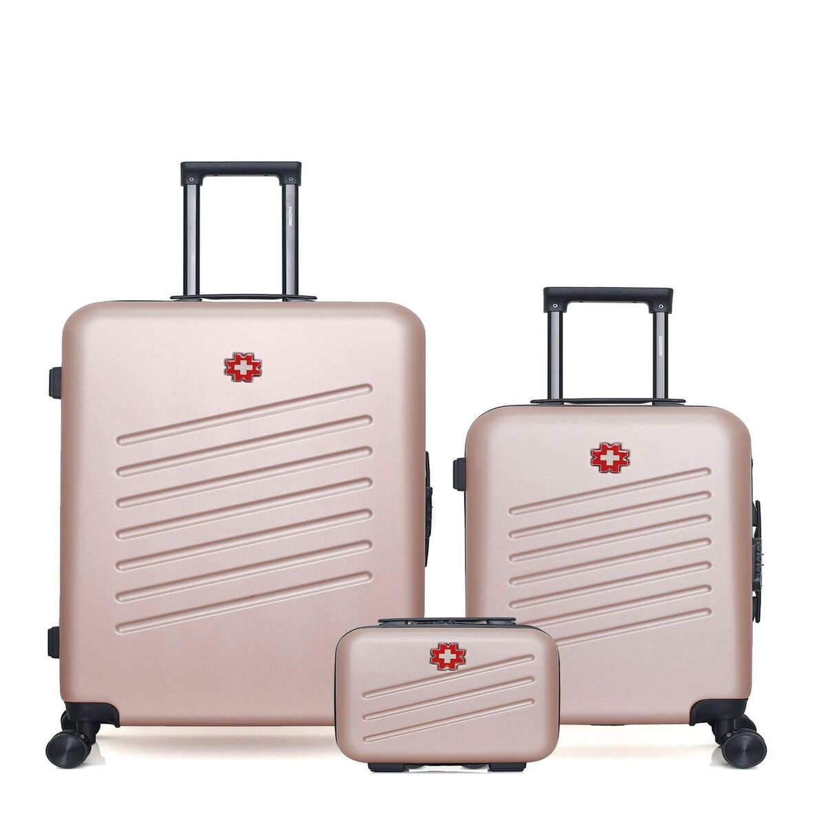 SWISS KOPPER SWISS KOPPER - LOT DE 3 - Valises grand format, cabine et vanity ZURICH