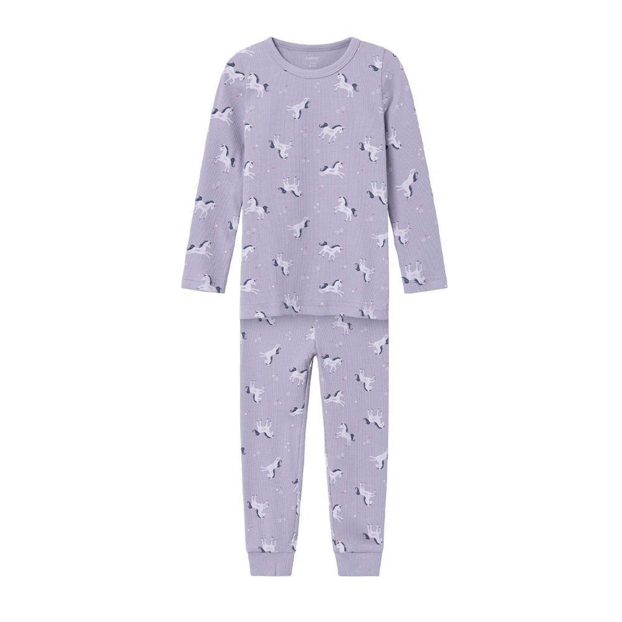 Voir la diapositive 2 : NAME IT Pyjama Mauve Fille Name it Licorne
