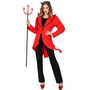 Voir la diapositive 3 : WIDMANN Déguisement Manteau de diable - Adulte - S