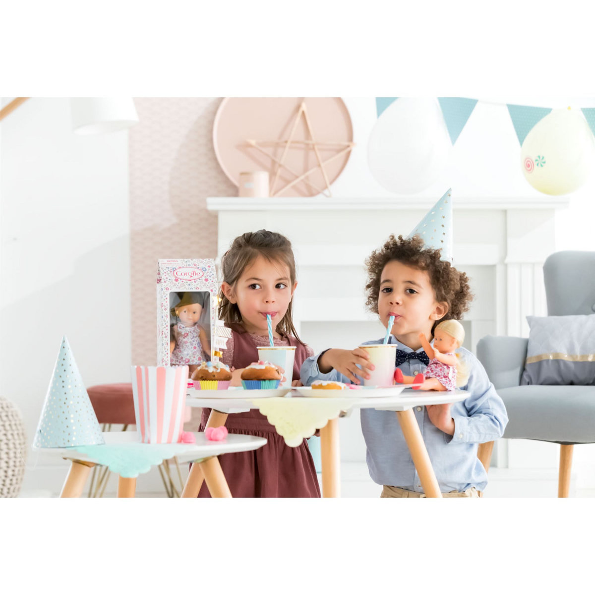 Corolle Poupée Mini Corolline Rosy