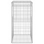 Voir la diapositive 4 : VIDAXL Poteau a panier de gabion 50x50x100 cm Fer