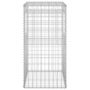Voir la diapositive 4 : VIDAXL Poteau a panier de gabion 50x50x100 cm Fer