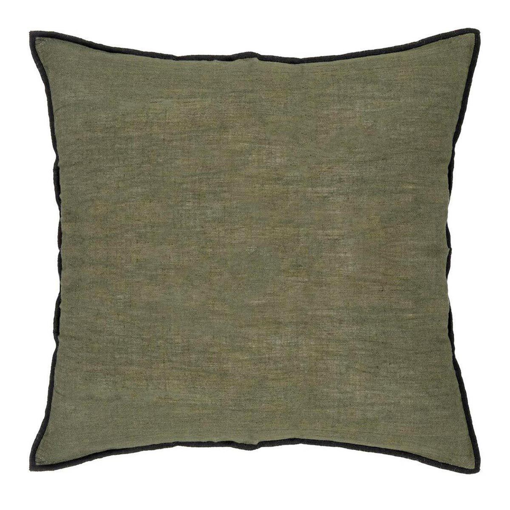 ATMOSPHERA Coussin déco  linah  45x45cm vert kaki
