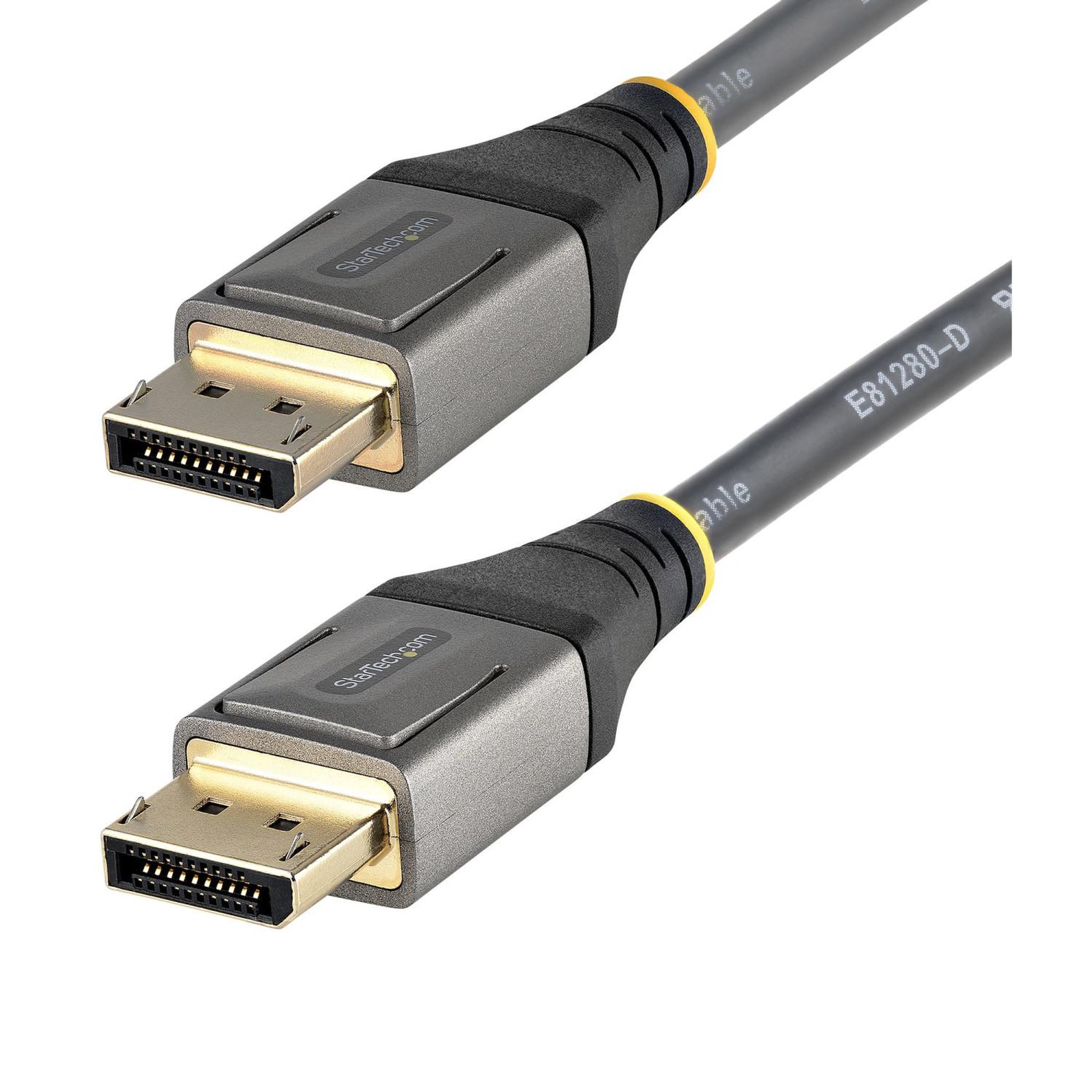 Startech Startech.com câble displayport 1.4 certifié vesa 1m - 8k 60hz hdr10 - vidéo ultra hd 4k 120hz - cordon moniteur/écran dp 1.4 - câble displayport vers displayport - m/m