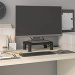 VIDAXL Support de moniteur Noir 38x24x10,5 cm