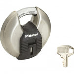 Master lock Cadenas Rond [A Clé] [Acier Inoxydable] [Extérieur] M40EURD