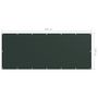 Voir la diapositive 5 : VIDAXL Ecran de balcon Vert fonce 120x300 cm Tissu Oxford