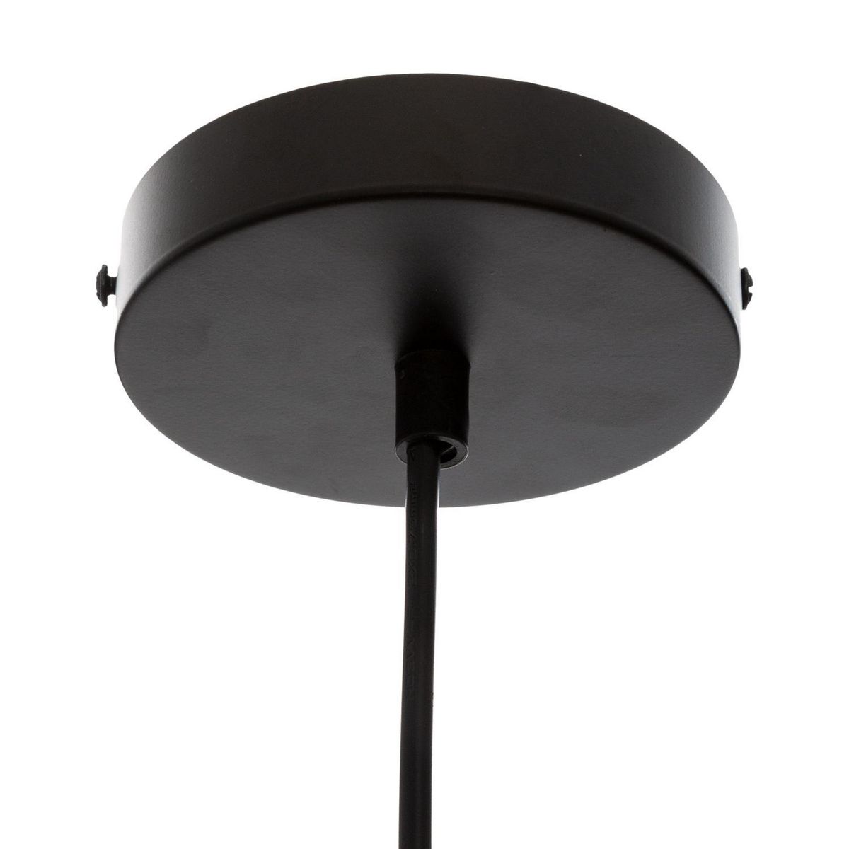 ATMOSPHERA Suspension filaire en métal Galt - Diam. 34 cm - Noir