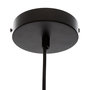 Voir la diapositive 3 : ATMOSPHERA Suspension filaire en métal Galt - Diam. 34 cm - Noir