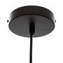 Voir la diapositive 3 : ATMOSPHERA Suspension filaire en métal Galt - Diam. 34 cm - Noir