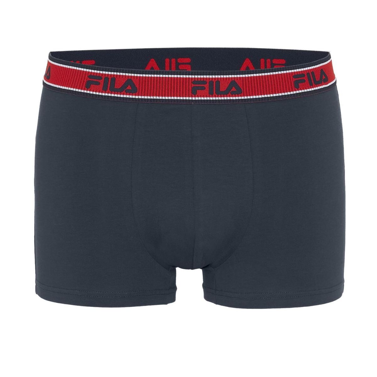 FILA Lot de 3 boxers homme en coton ceinture bicolore FU5333