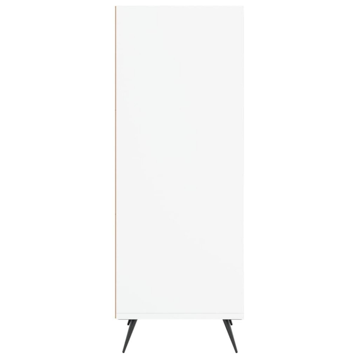 VIDAXL Armoire a etageres blanc 34,5x32,5x90 cm bois d'ingenierie