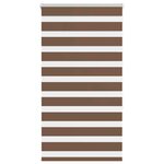 VIDAXL Store zebre marron 75x150 cm largeur du tissu 70,9 cm polyester
